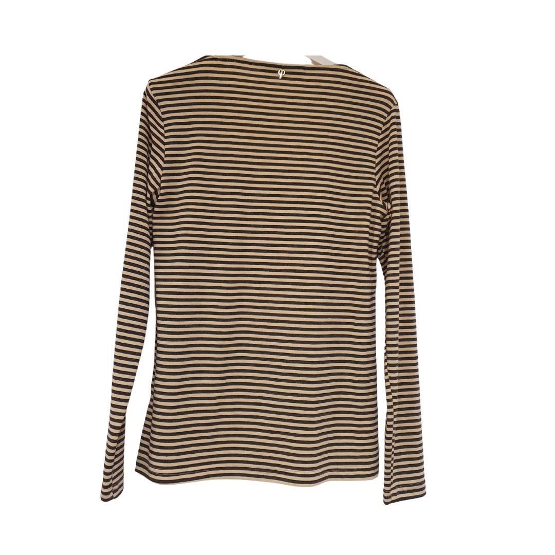 Sottogiacca rigato in viscosa Philia Loft