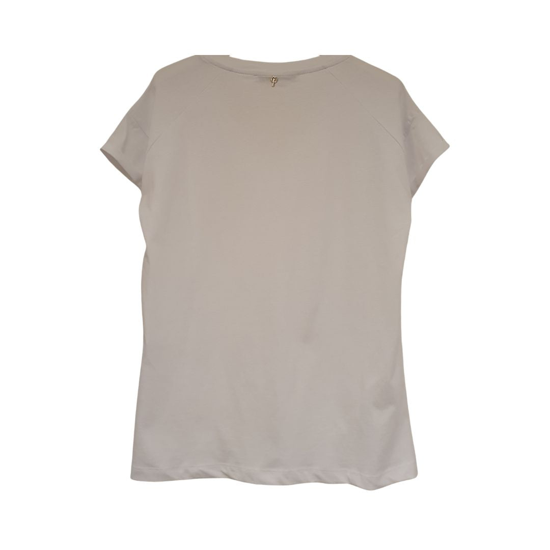 T-shirt bianca in cotone Philia Loft