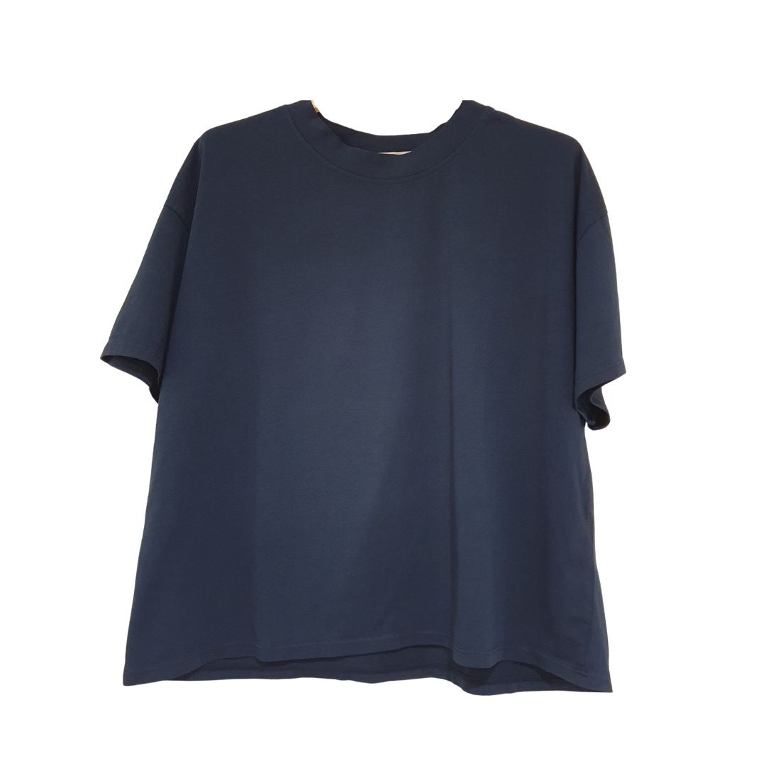 T-shirt in cotone a scatoletta HaveOne