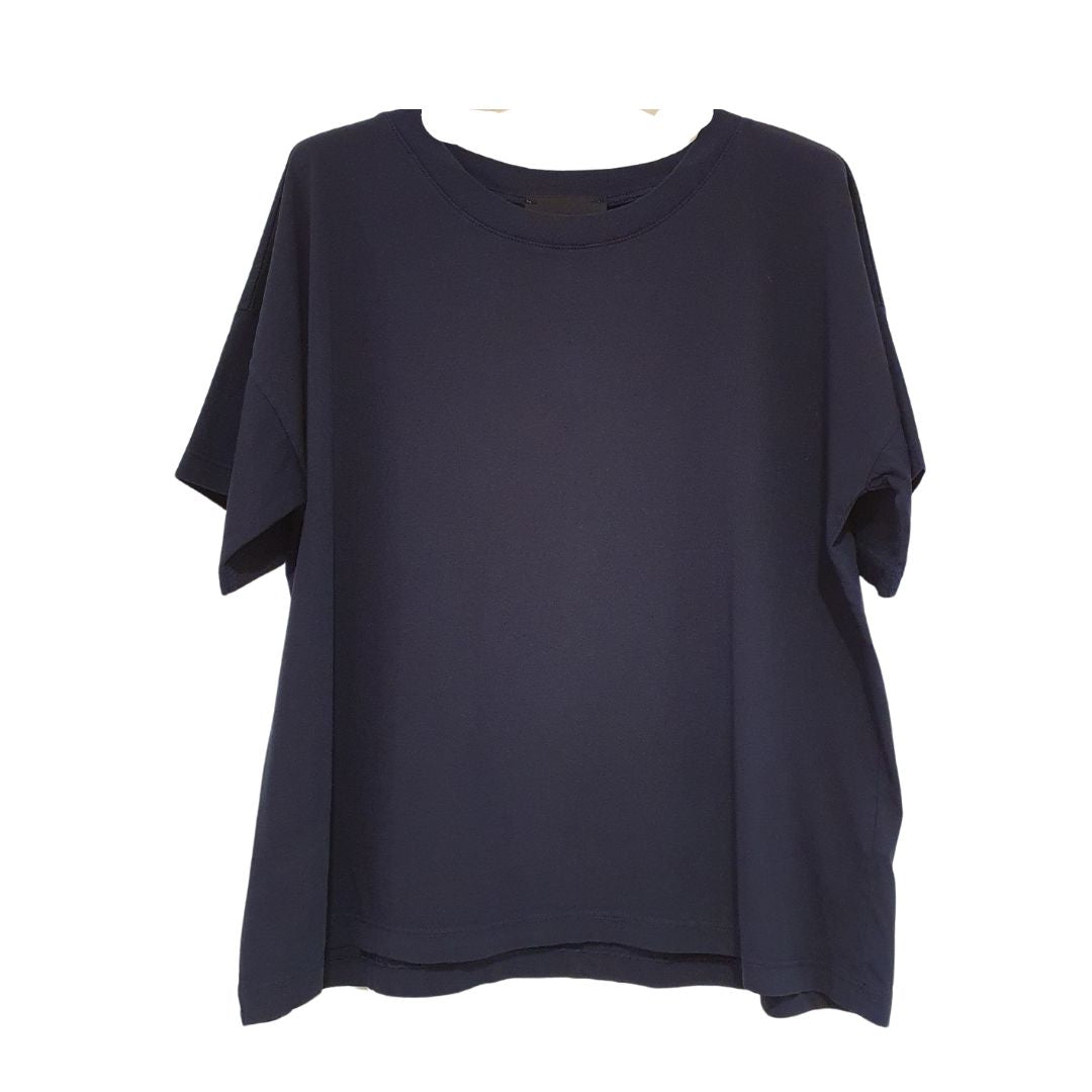 T-shirt basic modello a scatoletta Souvenir