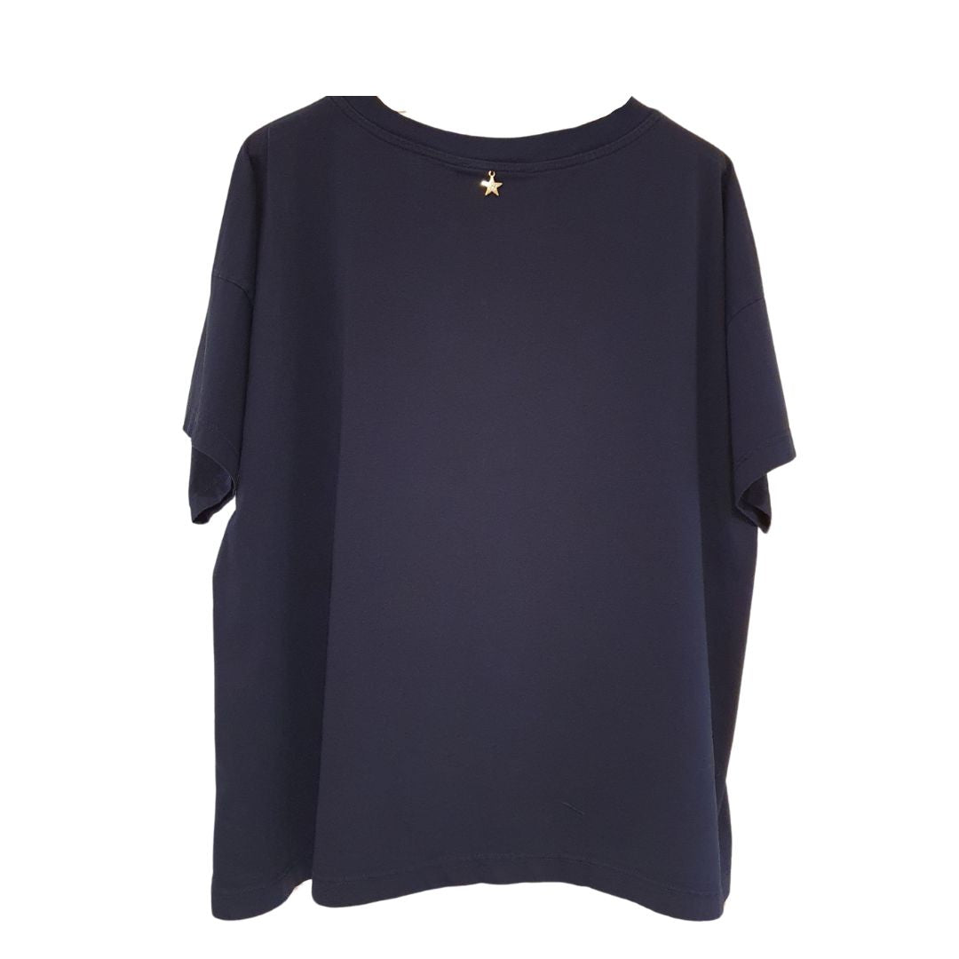 T-shirt basic modello a scatoletta Souvenir