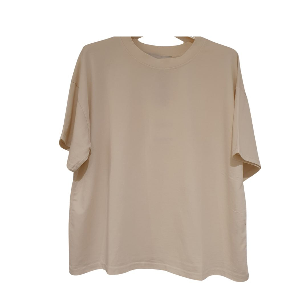 T-shirt in cotone a scatoletta HaveOne