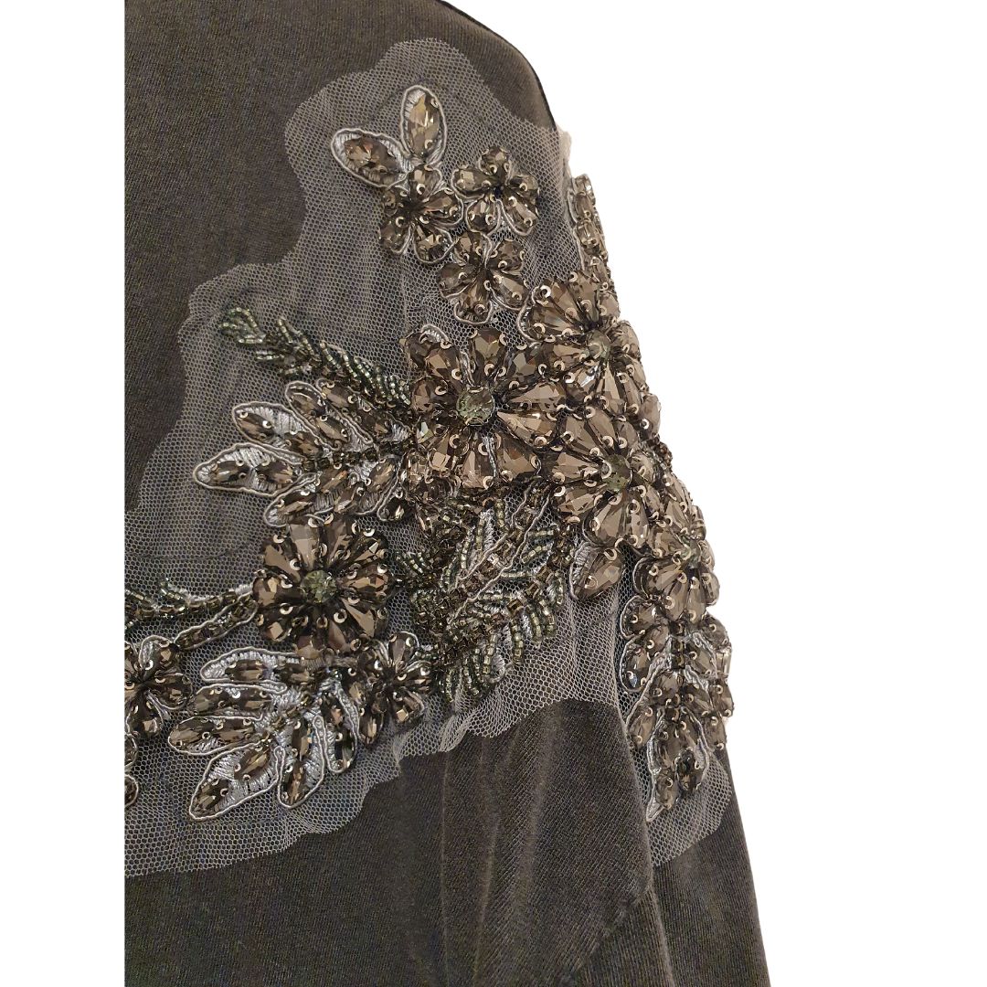 T-shirt con strass Souvenir
