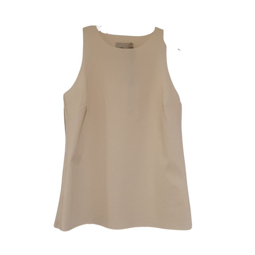 Top in jersey Crochè