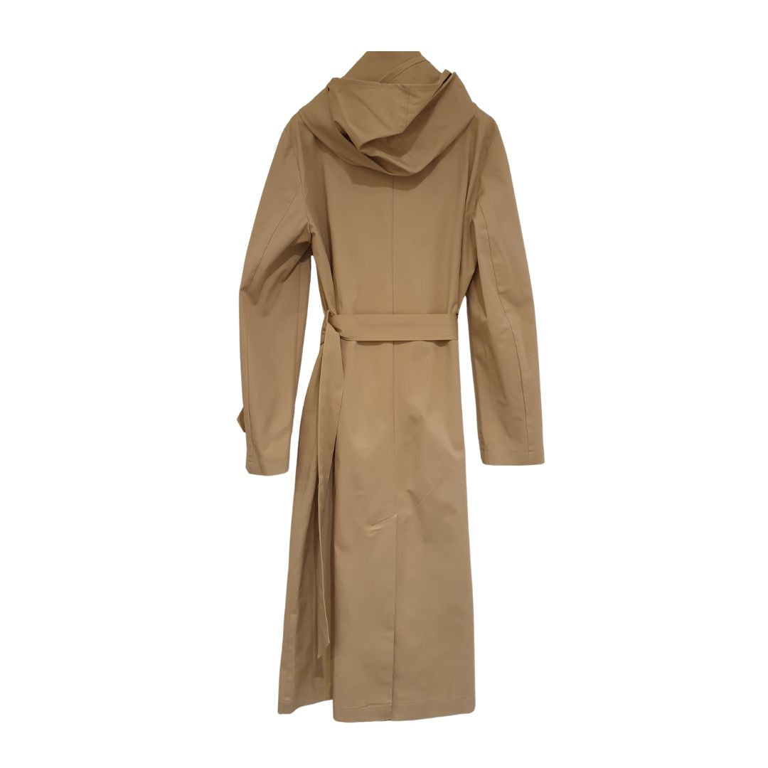 Trench con cappuccio Tensione In