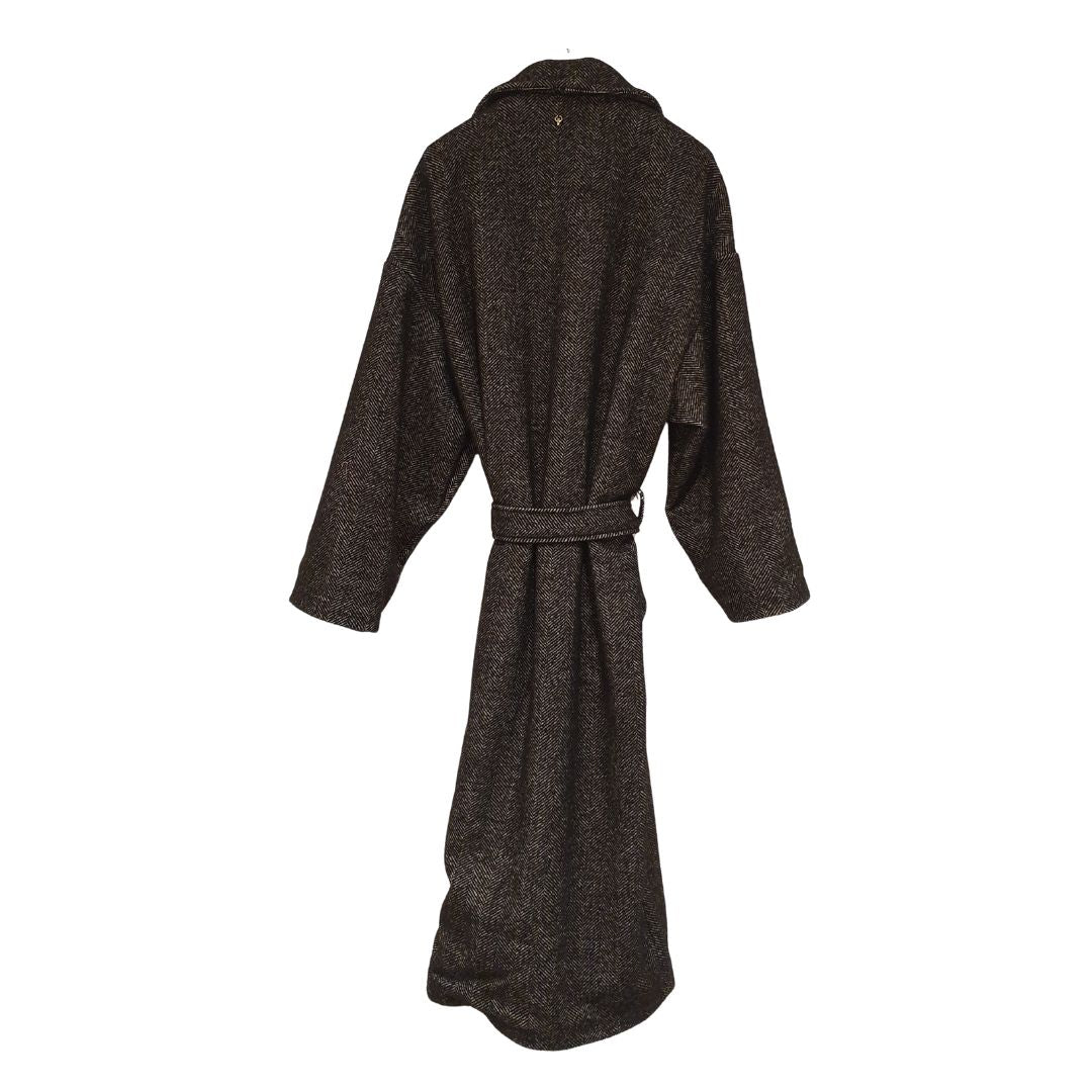 Cappotto lungo spigato Philia Loft