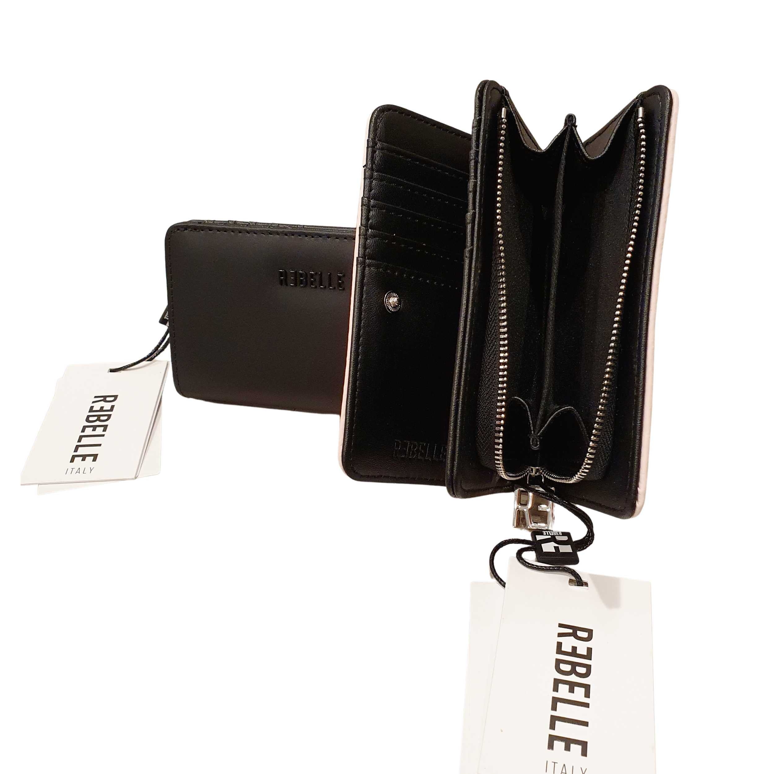 Portafoglio in pelle Ruga cube Rebelle