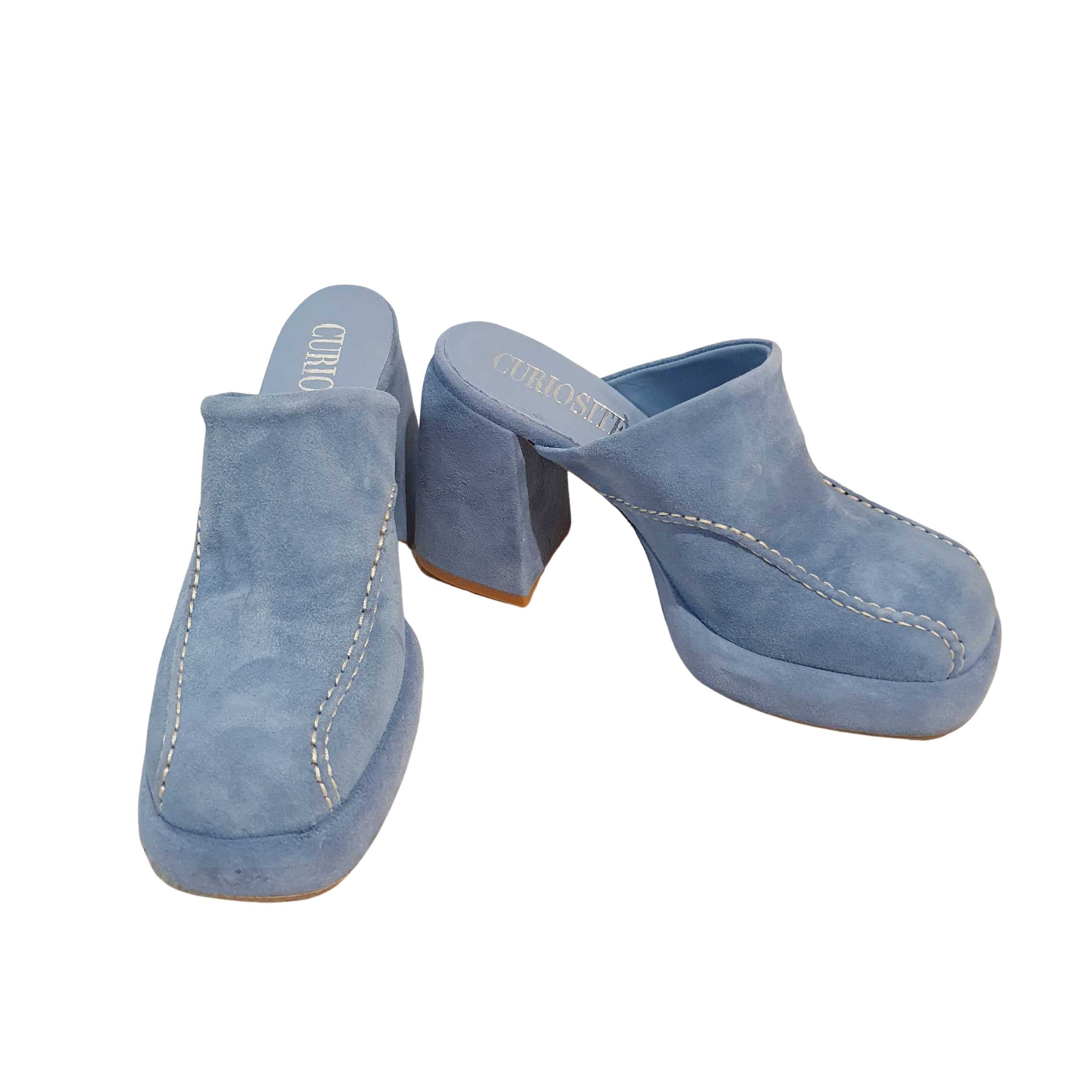 Sabot scamosciato polvere