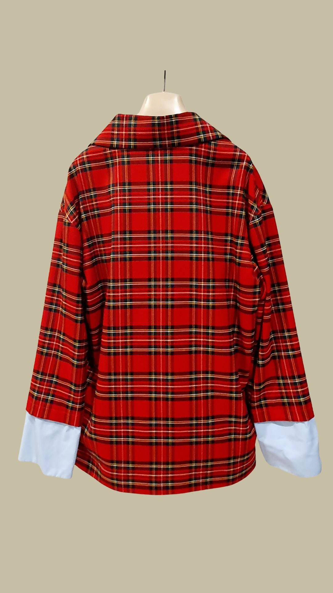 Giacca tartan H2o