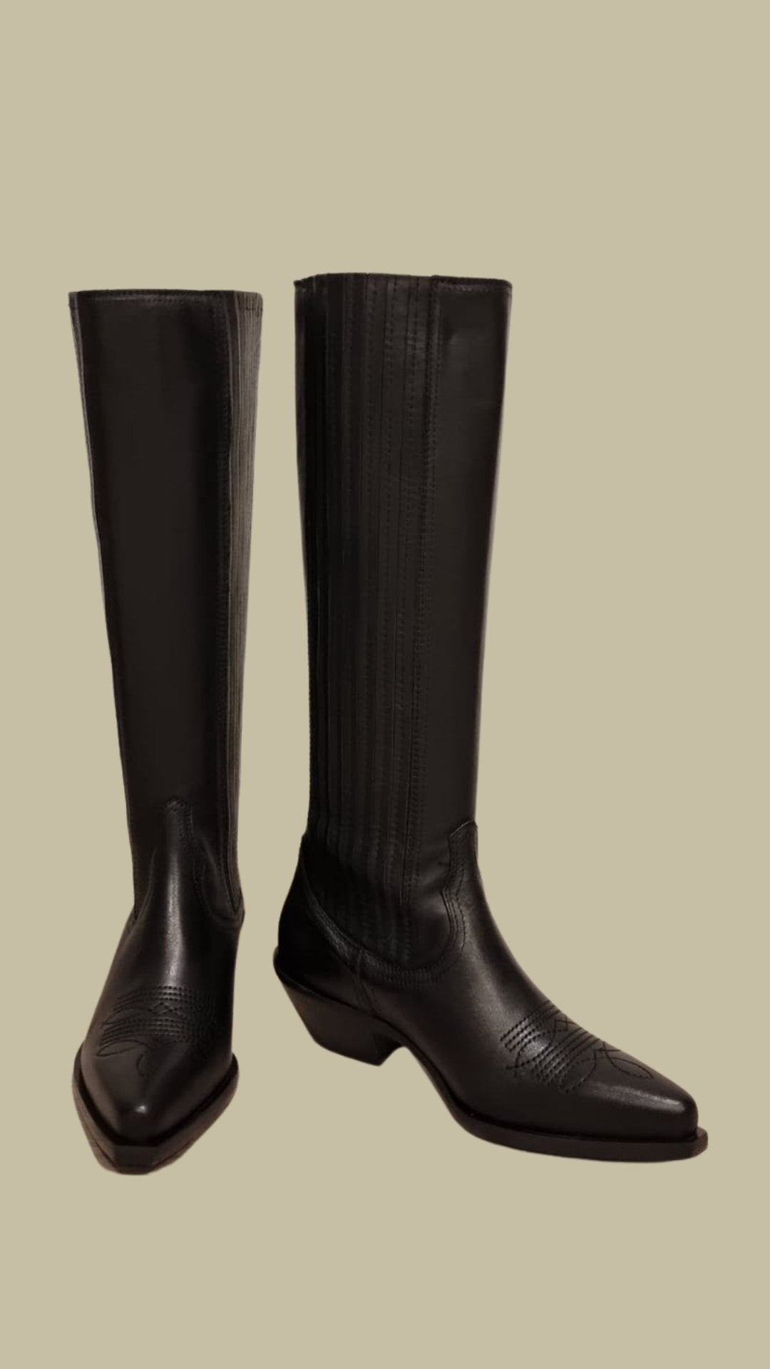 Texano alto nero Curiosité - #stefyo#